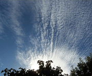 Перисто-кучевые облака. Какие бывают облака?